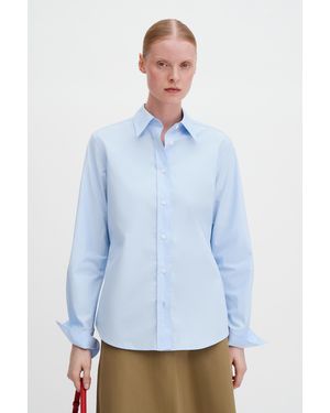 Filippa K Classic Poplin Shirt - Blue