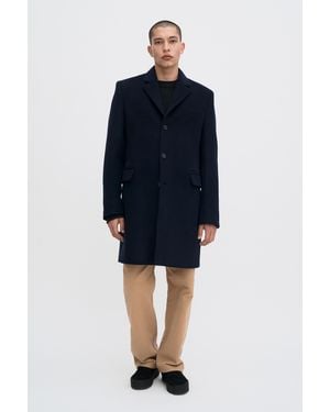 Filippa K William Wool Coat - Blue