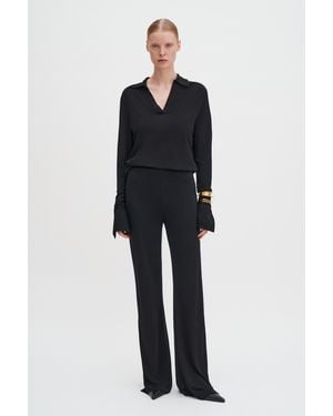 Filippa K Freja Crépe Trousers - Blue