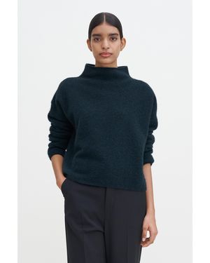 Filippa K Mika Yak Funnelneck Jumper - Blue