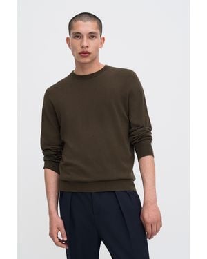 Filippa K Merino Jumper - Brown