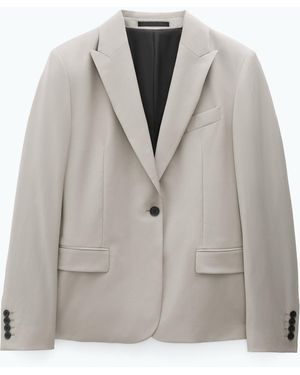 Filippa K Sasha Cool Wool Blazer - Grey
