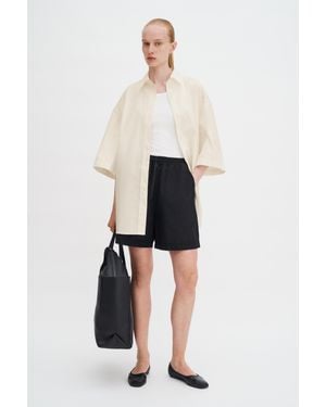 Filippa K Jessa Linen Shorts - Black