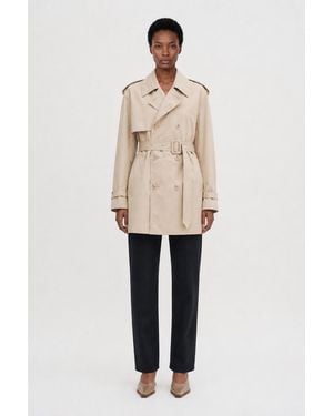 Filippa K Short Trench Coat - Natural