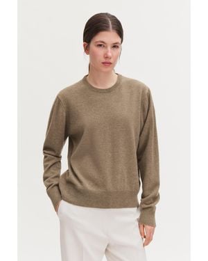 Filippa K Cashmere Crewneck Jumper - Natural