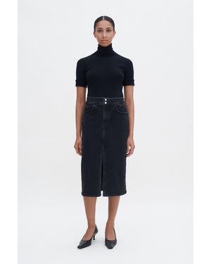 Filippa K Trucker Jean Skirt - Blue