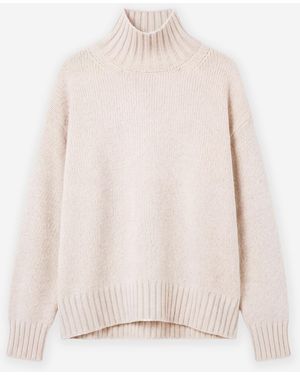 Filippa K Cashmere Turtleneck Sweater - Natural