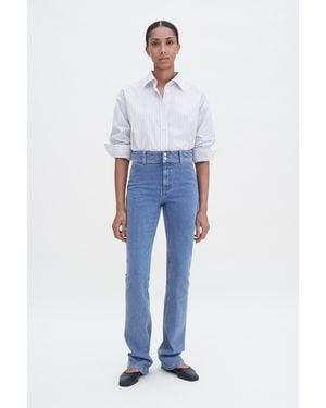 Filippa K 90S Stacked Bootcut Jeans - Blue