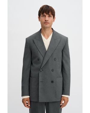 Filippa K Michael Pinstripe Blazer - Gray