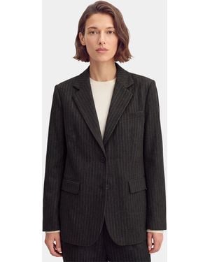 Filippa K Delilah Flannel Blazer - Black