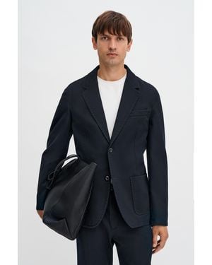 Filippa K Christopher Cotton Blazer - Blue