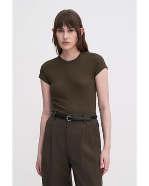 Filippa K Fine Rib Tee - Multicolor