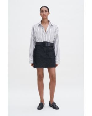 Filippa K Patch Pocket Mini Skirt - Black