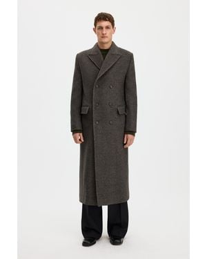 Filippa K Damian Twill Coat - Black