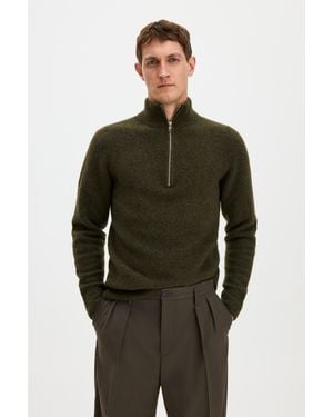 Filippa K Andrew Yak Jumper - Green