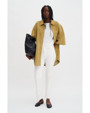 Filippa K Stella Jeans Cropped - White