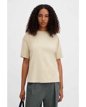 Filippa K Loose Fit Tee - Natural