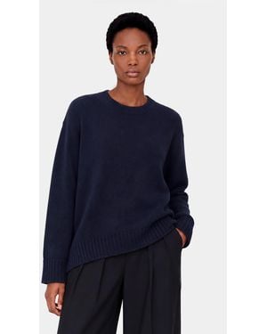 Filippa K Cashmere Crewneck Sweater - Blue
