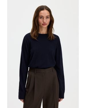 Filippa K Soft Wool Crewneck Jumper - Blue