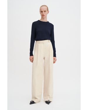 Filippa K Darcey Linen Trousers - Blue
