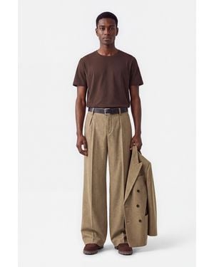 Filippa K Milo Flannel Pants - Natural