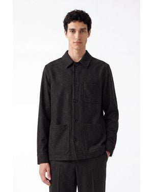 Filippa K Taylor Flannel Jacket - Black