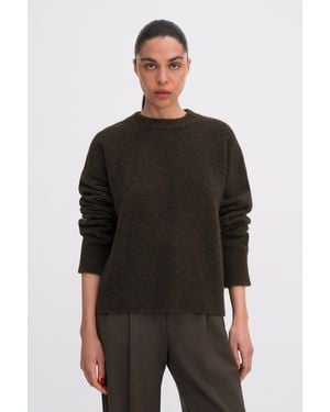 Filippa K Wool Yak Crewneck Jumper - Black