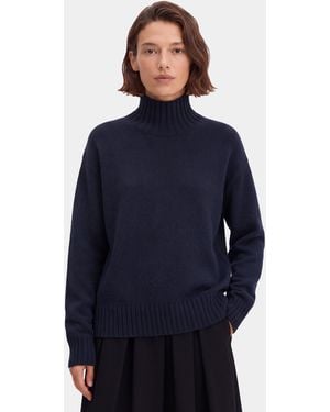 Filippa K Cashmere Turtleneck Sweater - Blue