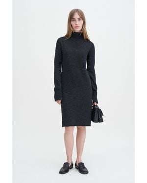 Filippa K Funnelneck Dress - Black