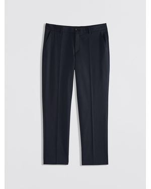 Filippa K Luisa Cropped Cool Wool Slacks - Blue