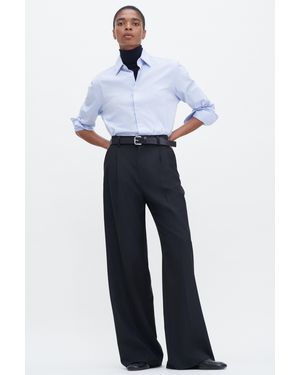 Filippa K Darcey Wool Trousers in Black | Lyst
