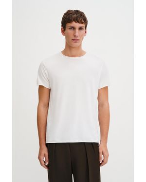 Filippa K Roll Neck Tee - White