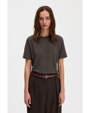 Filippa K Filippa Tee - Brown
