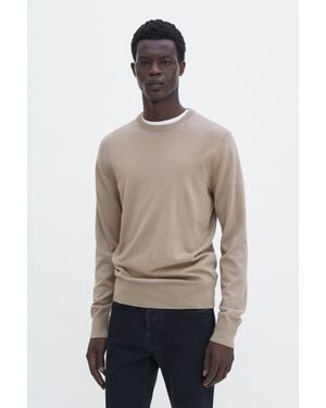 Filippa K Merino Jumper - Natural