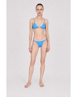 Filippa K Triangle Bikini Top - Blue