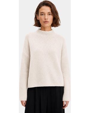 Filippa K Alpaca Funnelneck Sweater - White