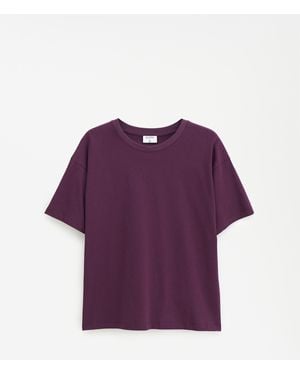 Filippa K Loose Fit Tee - Purple