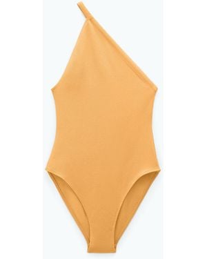 Filippa K Asymmetric Swimsuit - White
