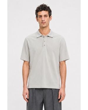 Filippa K Boxy Polo Shirt - White