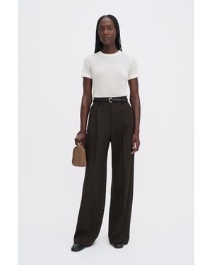 Filippa K Darcey Wool Trousers - White