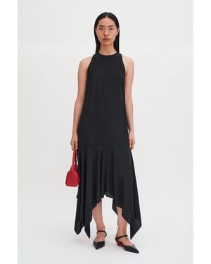 Filippa K Scarf Hem Dress - Black