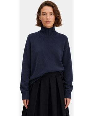 Filippa K Cashmere Turtleneck Sweater - Blue