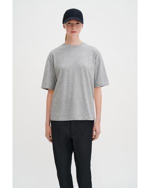 Filippa K Oversized Cotton Tee - Grey