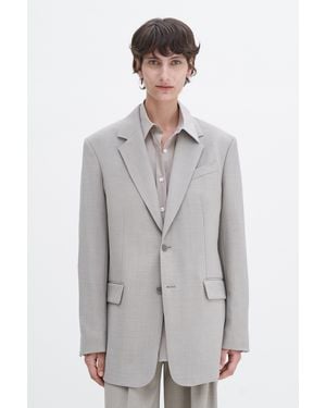 Filippa K Davina Oversized Blazer - Grey