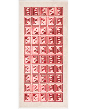 Filippa K Monogram Beach Towel - Red