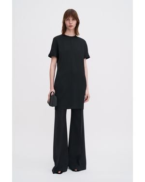 Filippa K Batwing Short Sleeve Dress - Blue