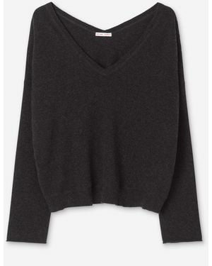 Filippa K Cashmere V-Neck Sweater - Black