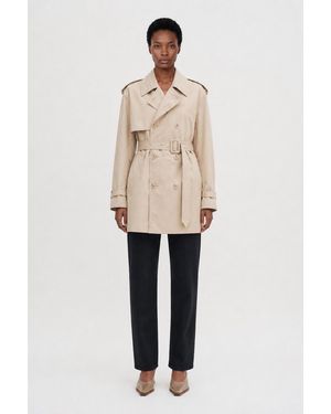 Filippa K Short Trench Coat - Natural
