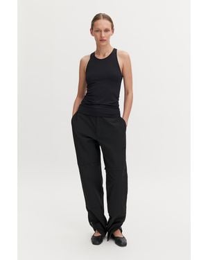 Filippa K Racerback Tank - Black