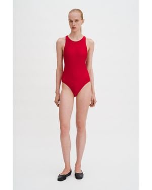 Filippa K Cross-Back Swimsuit - Red